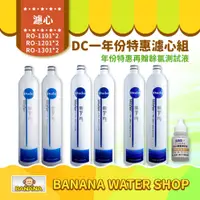 在飛比找PChome商店街優惠-【普德 Buder】DC 濾心系列 一年份超值特惠組 RO-