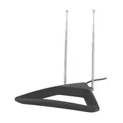 [TechBrands] UHF/VHF Passive Indoor TV Rabbit Antenna Desk or Wall Mount