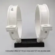 Astronomical Telescope tube Barrel clamp 110-250mm Outer Diameter PVC