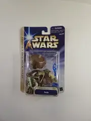Star Wars Yoda Battle of Geonosis Attack of the Clones Saga 3.75 Inch Figure