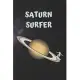 Saturn Surfer: Blank Lined Notebook. Journal. Personal Diary. Creative Gift. Birthday Present.
