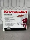 KitchenAid Meat Food Grinder Stand Mixer Attachment - White NIB