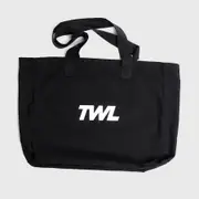 [TWL] TWL - CANVAS TOTE BAG - BLACK