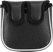 [Big Teeth] Center Shaft Putter Cover Square Mallet Headcover Golf Club Protector for High MOI Big Size Equipment Model Tour Taylormade Ghost Spider Cleveland Huntington Beach #6