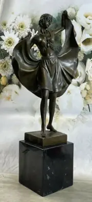 Huge Sale Franz Bergman Arab Dancer Bronze Sculpture Hot Cast Figurine