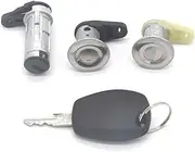 TGMGADANTV FULL SET IGNITION SWITCH TAILGATE LOCK Compatible With RENAULT Compatible With DACIA Compatible With LOGAN 806014108R 6001549589 487004353R 36.451.600 Locks and Hardware(Door Tailgate 4pcs)