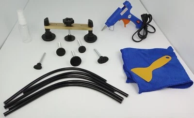 16 Piece Paintless Dent Removal Puller Tool