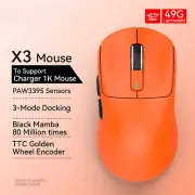 X3 Gaming Mouse Wireless Bluetooth Tri-Mode Connection, Macro Mouse Gaming New