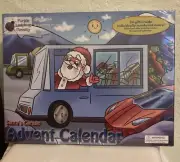 Purple Ladybug “Santa’s Garage” Advent Calendar 18x13, 24 Toys.