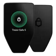 Trezor Safe 5 - Crypto Hardware Wallet with Secure Element & Passphrase, Colo...