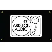 Ariston Audio white Sign Flag decorative Banner HIFI Sound room Audio Display