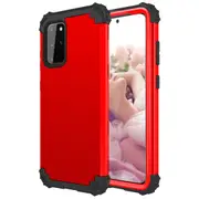 MCC Impact Samsung Galaxy S20+ Plus Shockproof 3in1 Rugged Case Cover G985 [Red]