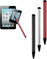LOLOWLY Tersely 2in1 Phone Touch Screen Stylus Pen,Dual-Functions Stylus/Styli Pen for iPhone 16/15/14/13/12/11 Series X Samsung S22 S21 5G Plus Tablets, for iPad Air Pro Mini Tab GPS PDA (3-Pack)