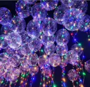 LED Light Balloons Transparent Balloon Wedding Birthday Xmas Party Lights Decor