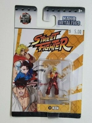 Nano Metalfigs Street Fighter Ken