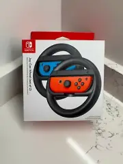 Joy-Con Wheel (Set of 2, Black) - Nintendo Switch - NEW SEALED