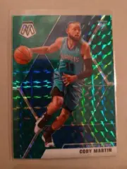 Cody Martin *Green* rookie 2019-20 Panini Mosaic Charlotte Hornets