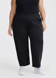 [Virtuelle] Taking Shape Petite Modal Wide Leg Trackpant Size 16 in Black - Plus Size Women's Petite Plus Black