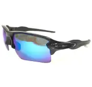 Oakley Sunglasses OO9188-F759 FLAK 2.0 XL Black Wrap Frame Sapphire Prizm Lenses