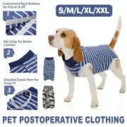 Dog Recovery Suit Anti Lick Wound Protector Post Surgery Belly Pet Clothing Shie