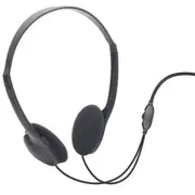 Moki Lite Wired On-Ear Headphones with Volume Control - No Mic [ACC-HPLVC]