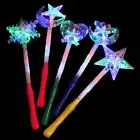 Up Luminous Glow Fairy Stick Magic Star Wand Flash Stick Pentagram Flash Stick
