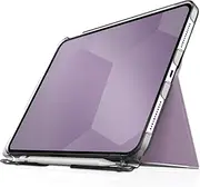 STM Studio for Apple iPad 10th Gen - Protective Lightweight Case with Apple Pencil Storage/Holder & Sleep/Wake Cover - Purple