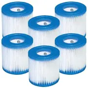 INTEX 29007E Type H Pool Filter Cartridge: For INTEX Filter Pumps – Easy-To-Clea