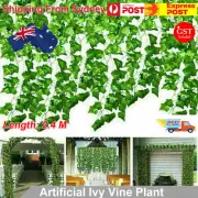 2.4M Artificial Ivy Vine Fake Foliage Flower Hanging Leaf Garland Plant Party AU