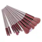 (Pink)13pcs Complete Makeup Brush Set Eye Shadow Powder Blusher Brush XXL