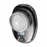 Portable Digital Razor Mini Washable Electric Shaver(Gradient Black)
