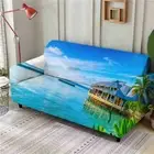 Banana Leaf Boat Stretch Sofa Cover Lounge Couch Slipcover Recliner Protector