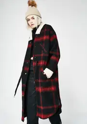 Smart Move Plaid Coat