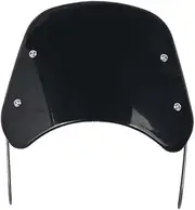 Generic Motorcycle Retro Windscreen Windshield Wind Screen Deflector Cover for RoyalEnfield Royal Enfield Meteor Hunter 350 Interceptor 650 350 Himalayan 400 411 650 BS6