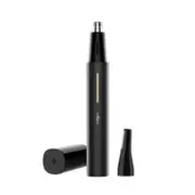 MSN Portable LED Electric Nose Hair Trimmer Dual Blade Smart Touch Control Waterproof Self-washing Technology Nasal Hair Cleaner