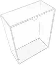 Generic Clear Acrylic Shadow Box Display Case for Dried Flowers and Photos
