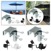 Patio Sunshade Umbrella Stand Clip for Boats, Tailgates Accessory Heavy Duty