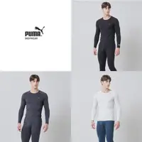 在飛比找momo購物網優惠-福利品PUMA 蜂巢微細絨男保暖衣/褲(U)