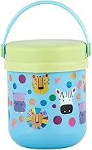 Maxwell & Williams Kasey Rainbow Critters Children's Insulated Food Container 300ML Blue