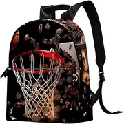 Travel Backpack for Women,Backpack for Men,Basketball Sport,Backpack, C0fj0ugptazu, 14.5x12.5x5.9 in