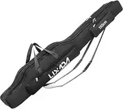 RAYWE 130cm/150cm Three Layers Fishing Bag Portable Folding Fishing Rod Reel Tackle Tool Carry Case Carrier Travel Bag
