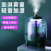 在飛比找蝦皮購物優惠-精美新款創意皇冠加溼器 usb便攜充電 桌面三檔調整大霧量噴