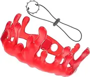 ROMISBABA Reptile Accessories Set Lizard Hat Crown Necklace for Halloween Pet Dress up