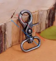 5 pcs Retro Lobster Claw Clasps Swivel Trigger Clips Snap Hook for webbing 20mm