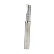 - 51377 Solid Carbide CNC Spiral 'O' Single Flute, Aluminum Cutting 1/4 Dia x
