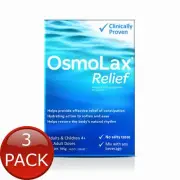 3 x Osmolax Relief Pwdr 595G