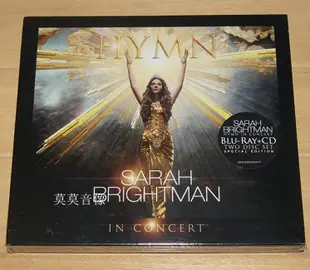 暢享CD~現貨！莎拉布萊曼Sarah Brightman Hymn In Concert CD+藍光碟