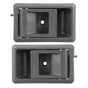 1 Pair for Pickup 1995-2000 Front Left Right Side Interior Door Handle 69206-04010/69205-04010 Grey