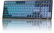 RK ROYAL KLUDGE RK98 Wireless Mechanical Keyboard Triple Mode 2.4G/BT5.1/USB-C 100 Keys Hot Swappable Brown Switches with Number Pad RGB Backlit 3750mAh Battery NKRO Gaming Keyboard Ergonomic Design