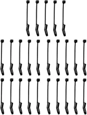 Fishing D Rig Aligners Sleeve 25PCS Anti Sleeves D Rigs Hooks Up Terminal Tackle Hooks Kit Carp Fishing Kickers Accessories S..